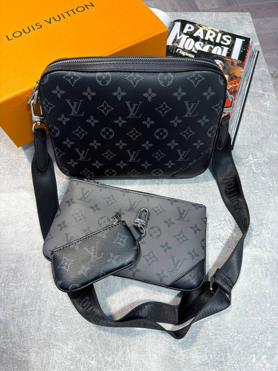 Super Clon Lv Mens Bag  Boxed and Packaged aj2408