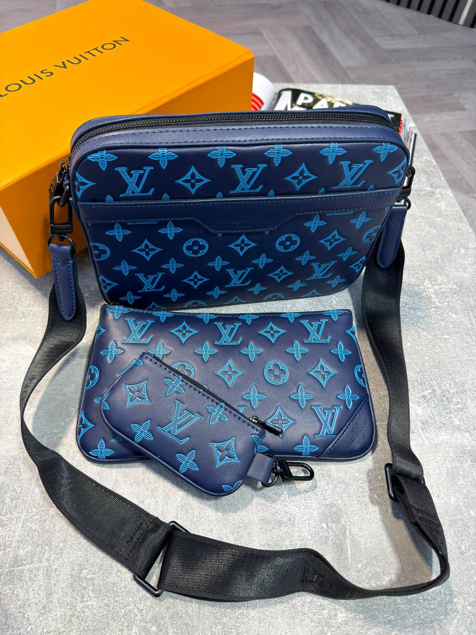 Super Clon Lv Mens Bag  Boxed and Packaged aj2408