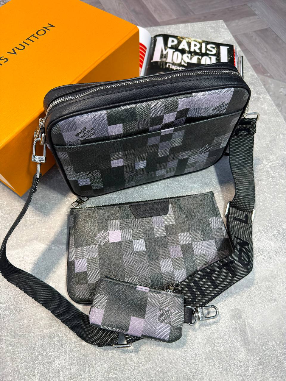 Super Clon Lv Mens Bag  Boxed and Packaged aj2408