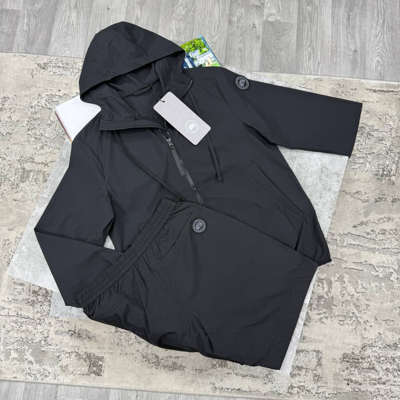SUPER CLON CANAD GOOS LIGHTWEIGHT JACKET ND SHORTS SET jay1607