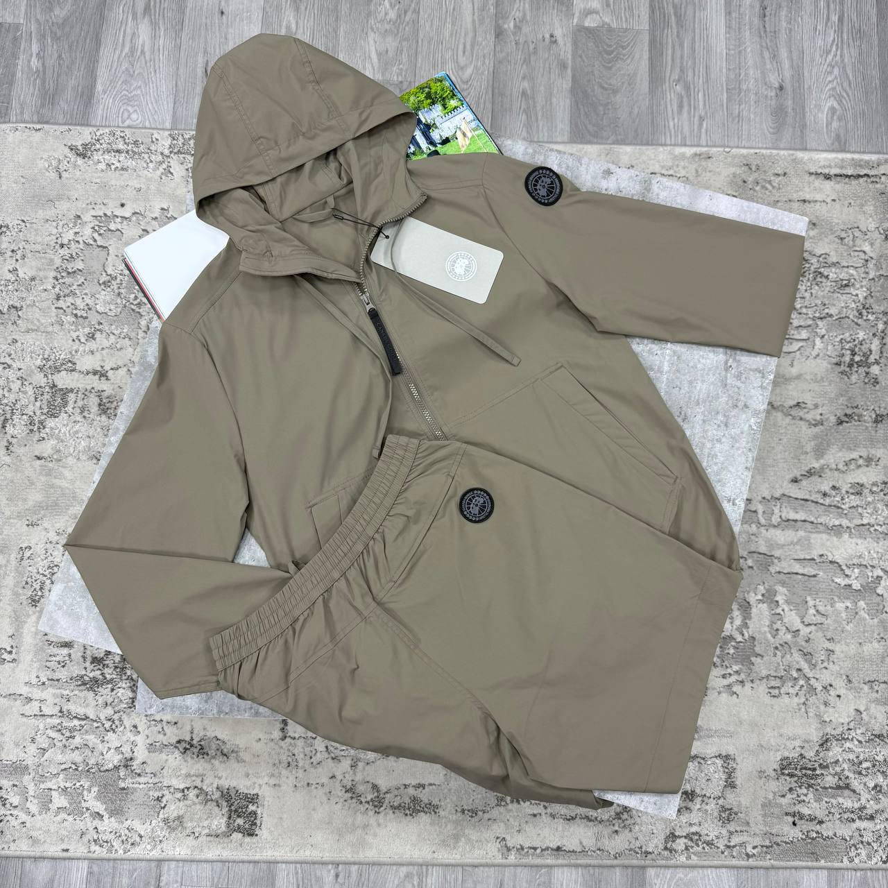SUPER CLON CANAD GOOS LIGHTWEIGHT JACKET ND SHORTS SET jay1607