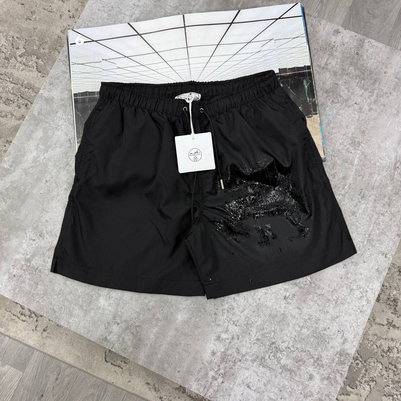SUPER CLON HERM SWIM SHORTS 💦WATER EFFECT jay3006