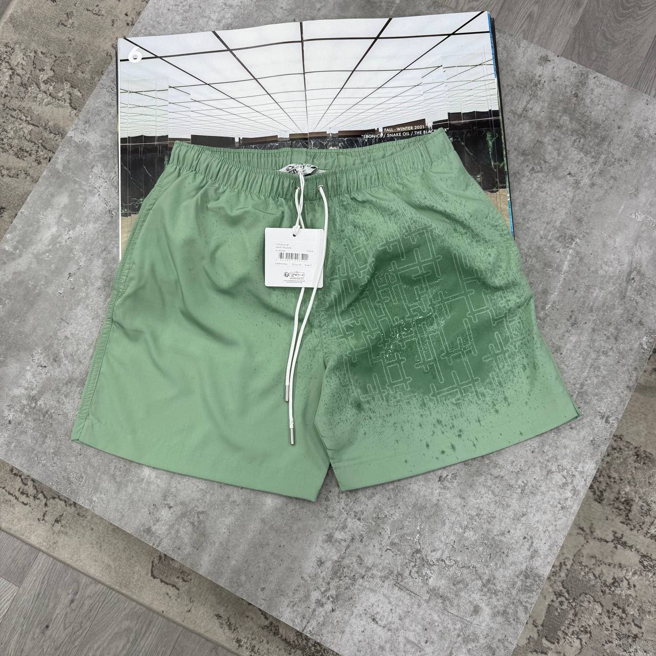SUPER CLON HERM SWIM SHORTS 💦WATER EFFECT jay3006