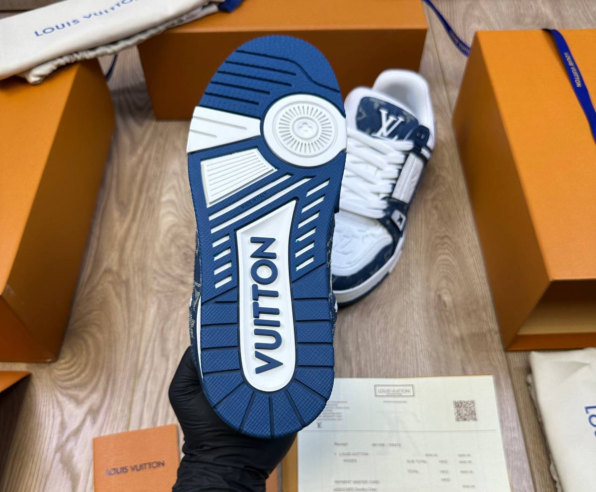 SUPERCLON QUALITY LV TRAINER SNEAKER SHOES to2808