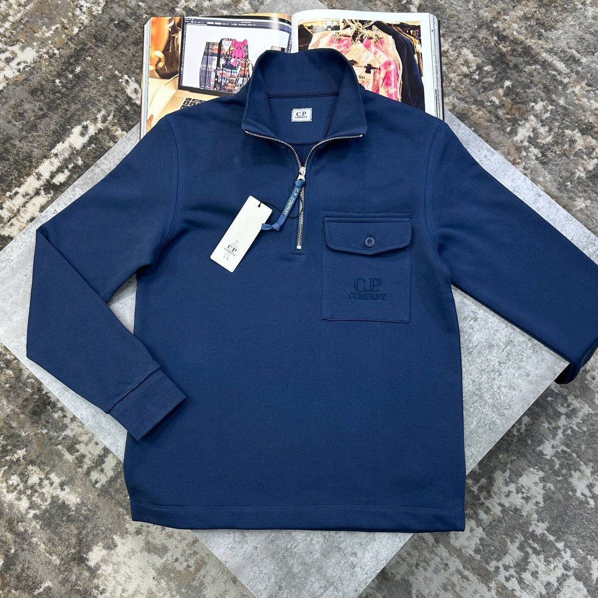 Superclon quality C.p half zip jumper ha3008