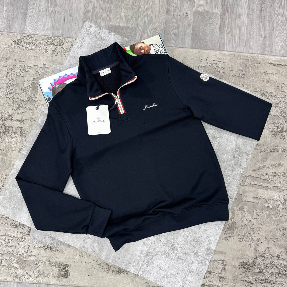 SUPER CLON MONCLE HALF ZIP SWEAT ARRIVED jay1909