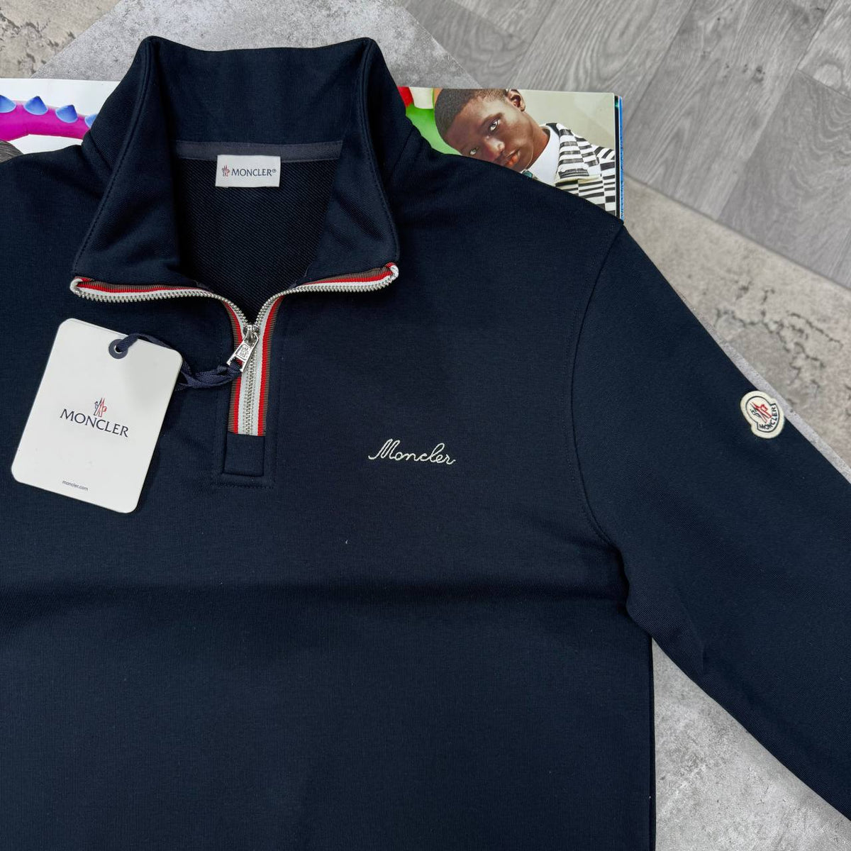 SUPER CLON MONCLE HALF ZIP SWEAT ARRIVED jay1909