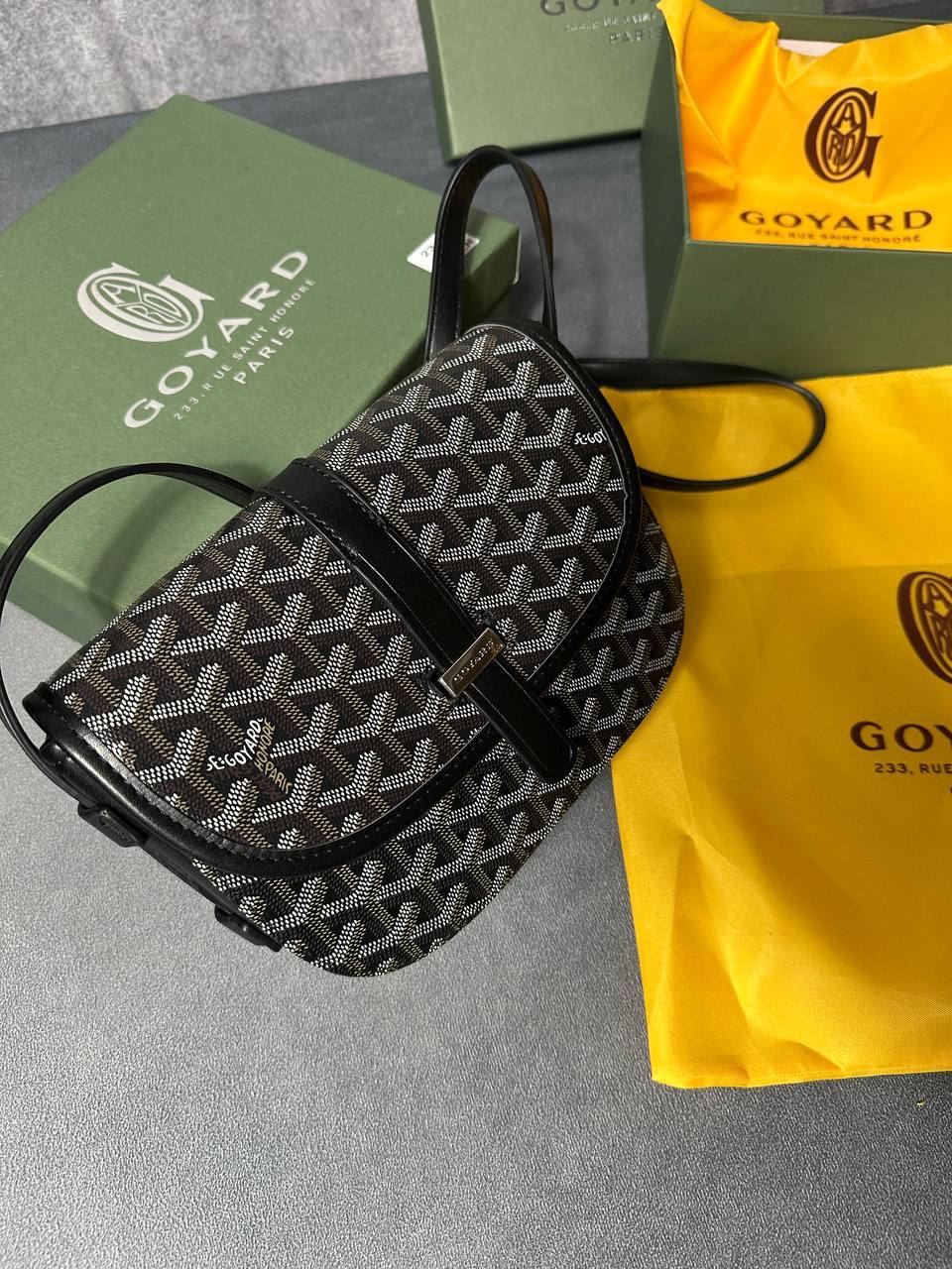 SUPERCLI MENS GOYARD BAG COME WITH BOX ETC am1211