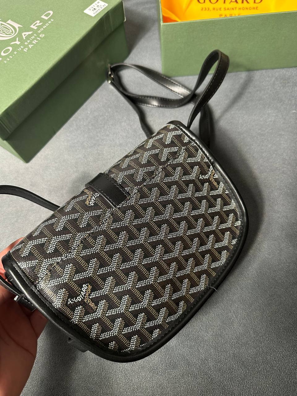 SUPERCLI MENS GOYARD BAG COME WITH BOX ETC am1211