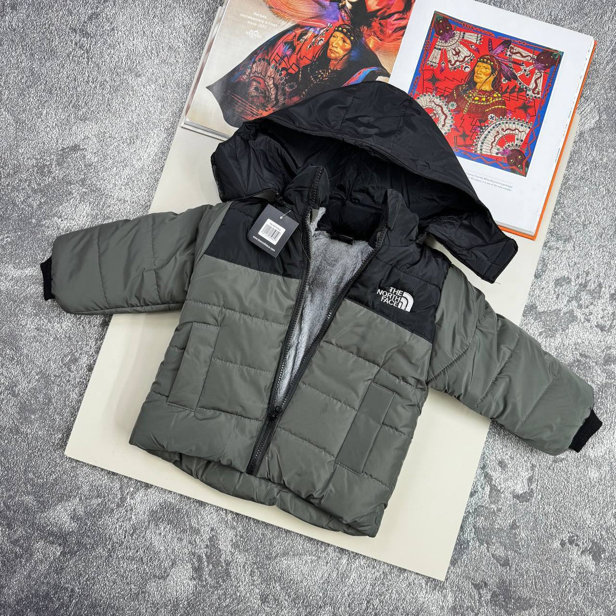 Restock Kids northfac jacket with detachable hood sa0509