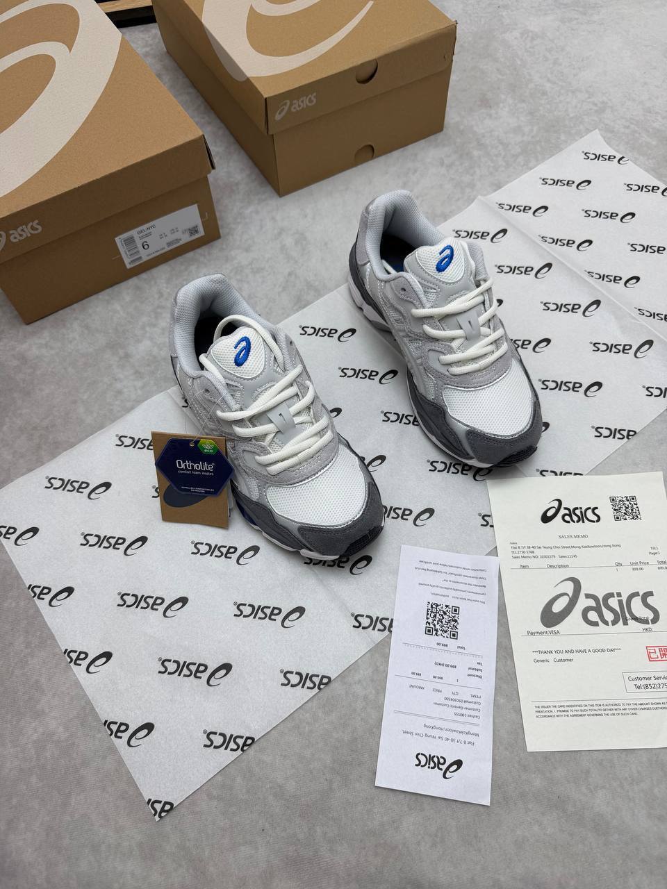 MENS ASIC GEL COME WITH BOX ETC am0409
