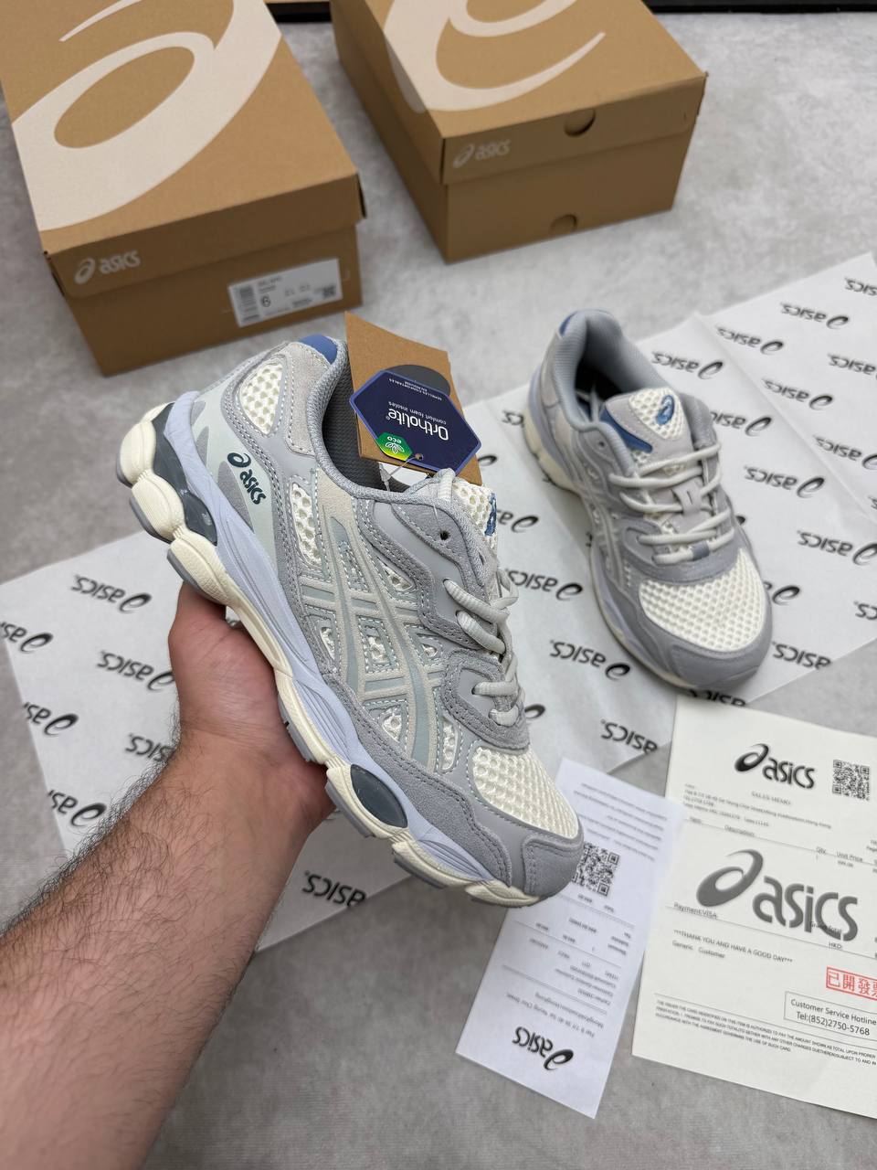 MENS ASIC GEL COME WITH BOX ETC am0409