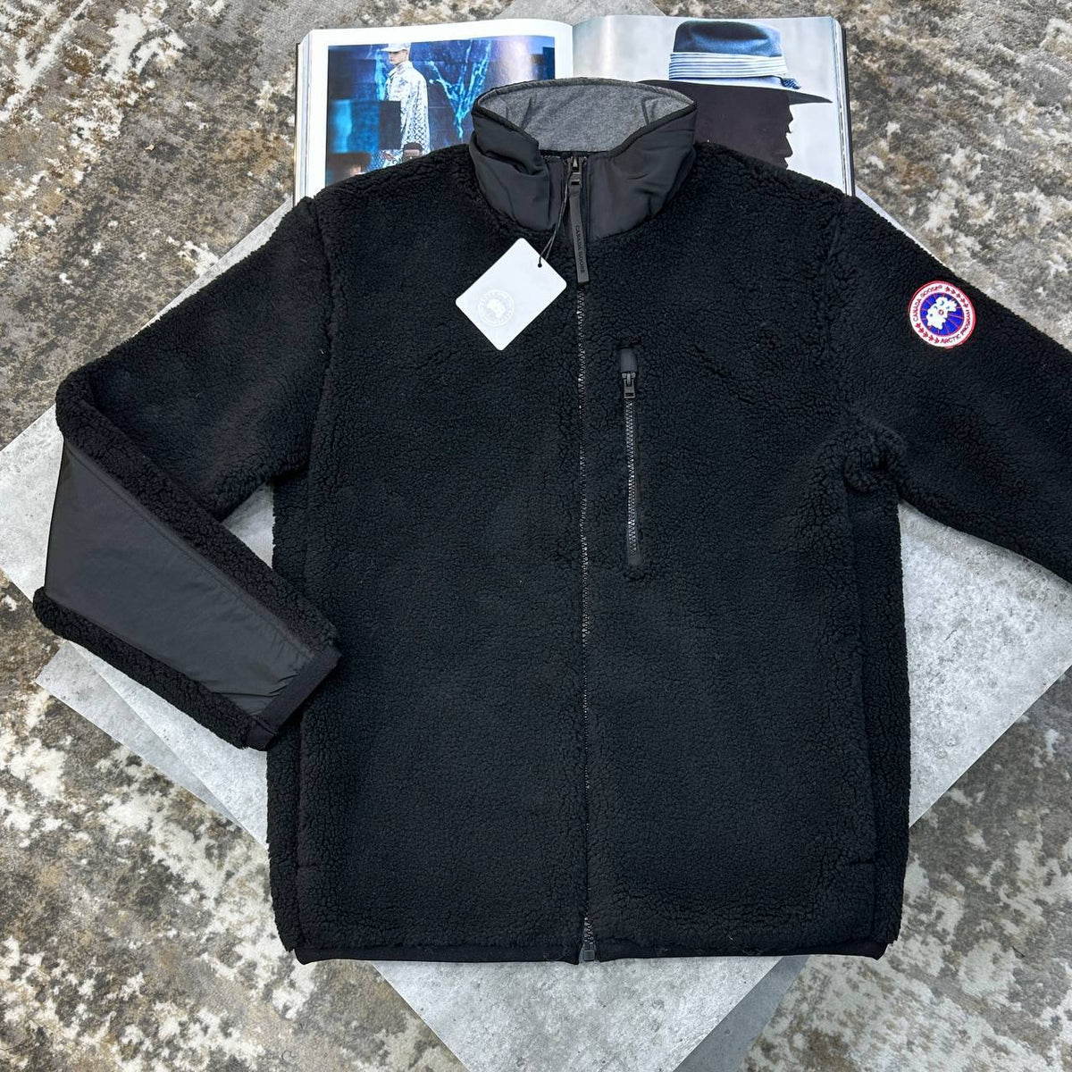 Superclon quality Canad goos fleece jacket ha0509