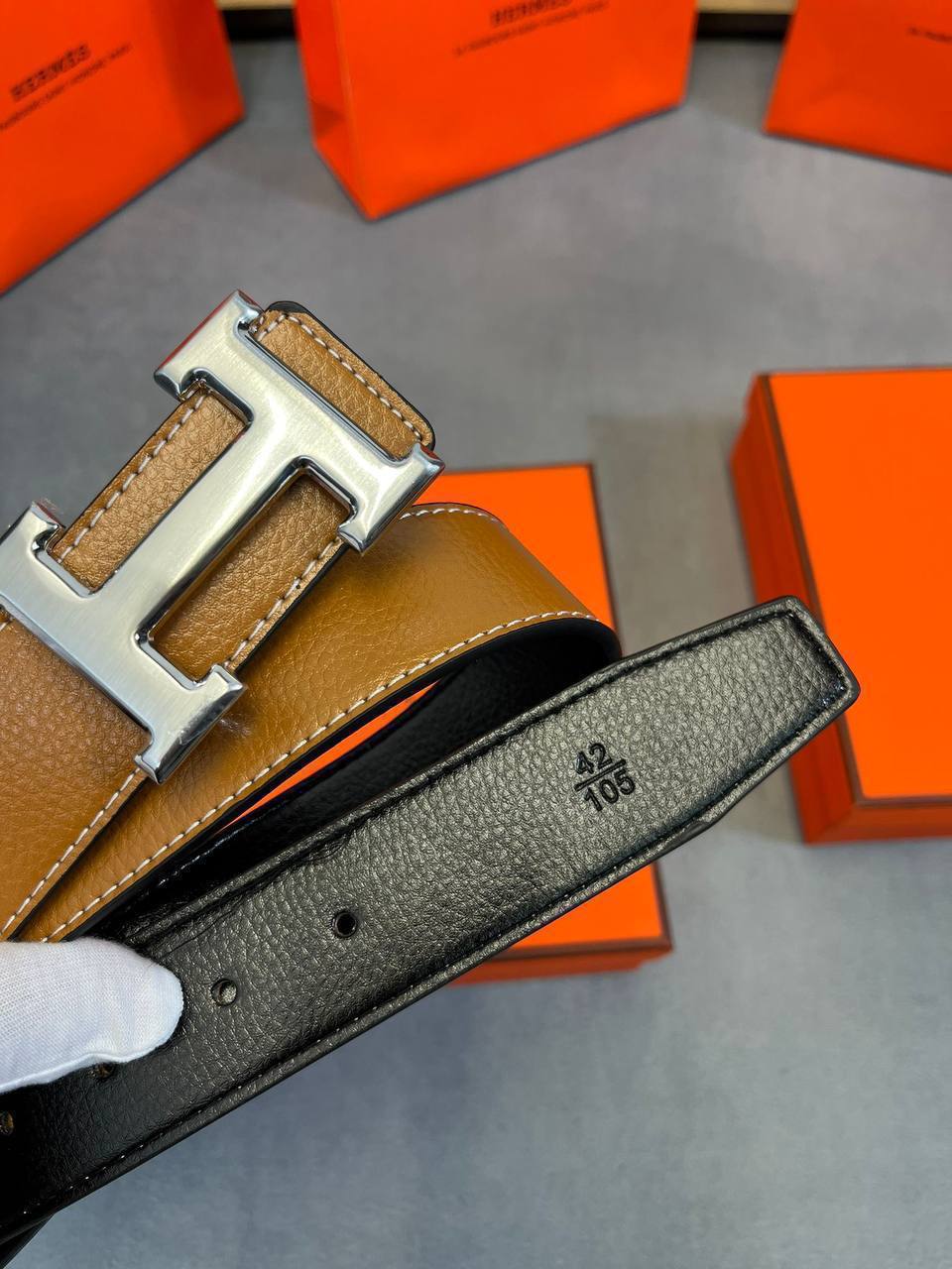 HERM BELTS COME WITH FULL PACKAGING am0909