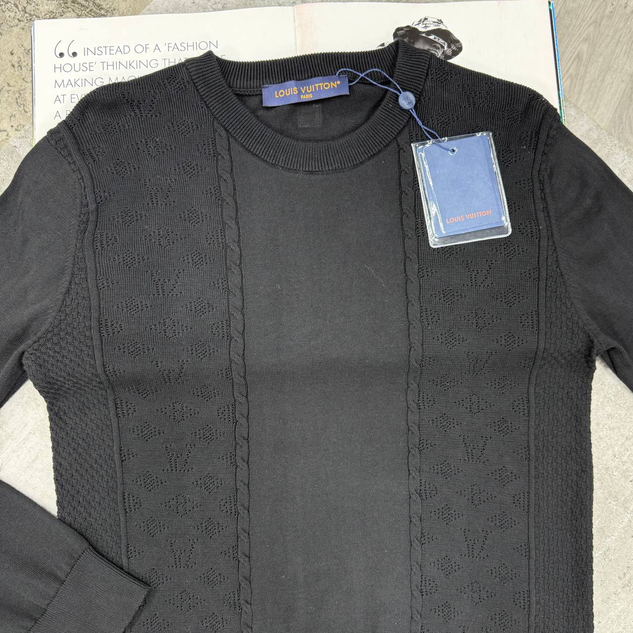 SUPER CLON LV KNITTED SWEAT jay0809