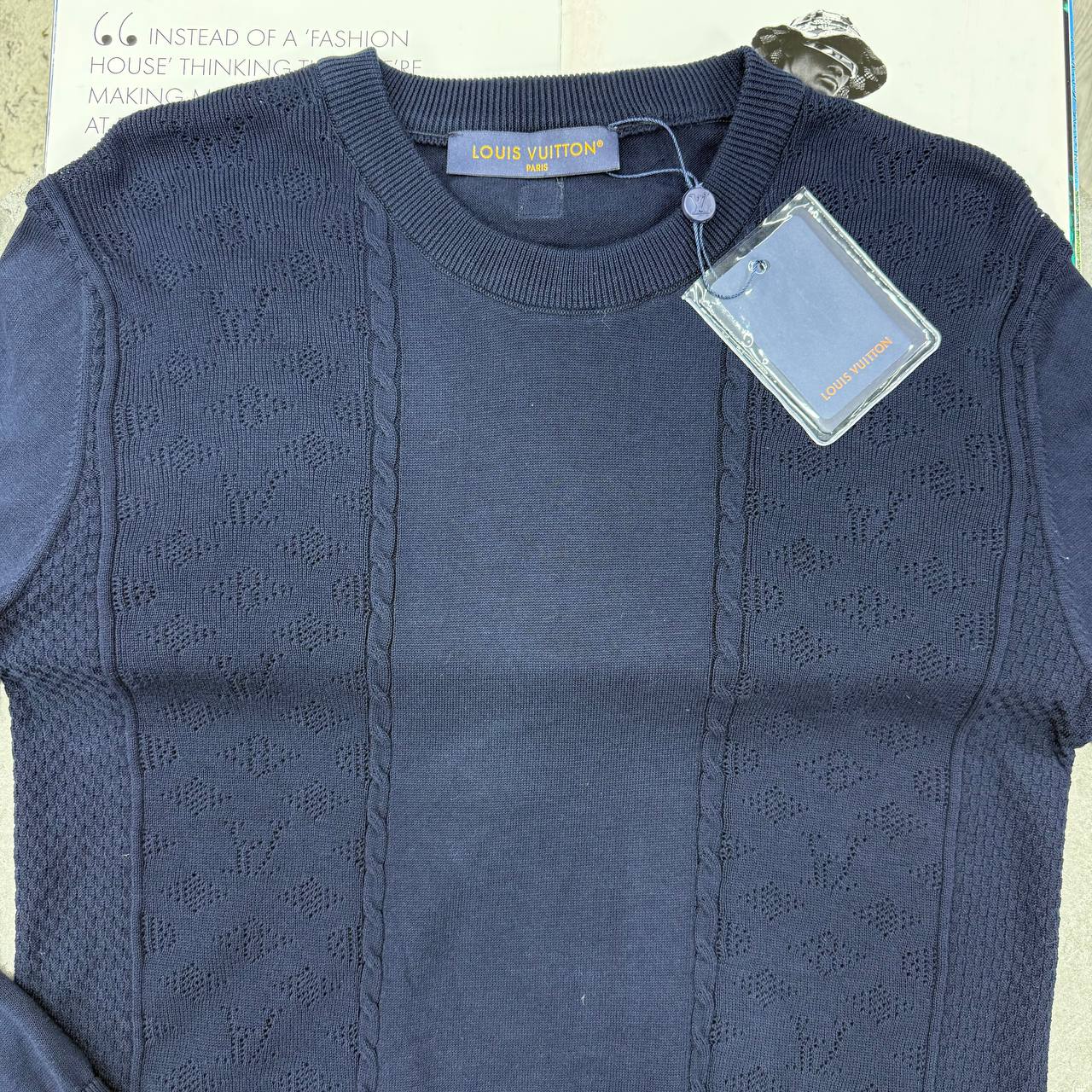 SUPER CLON LV KNITTED SWEAT jay0809