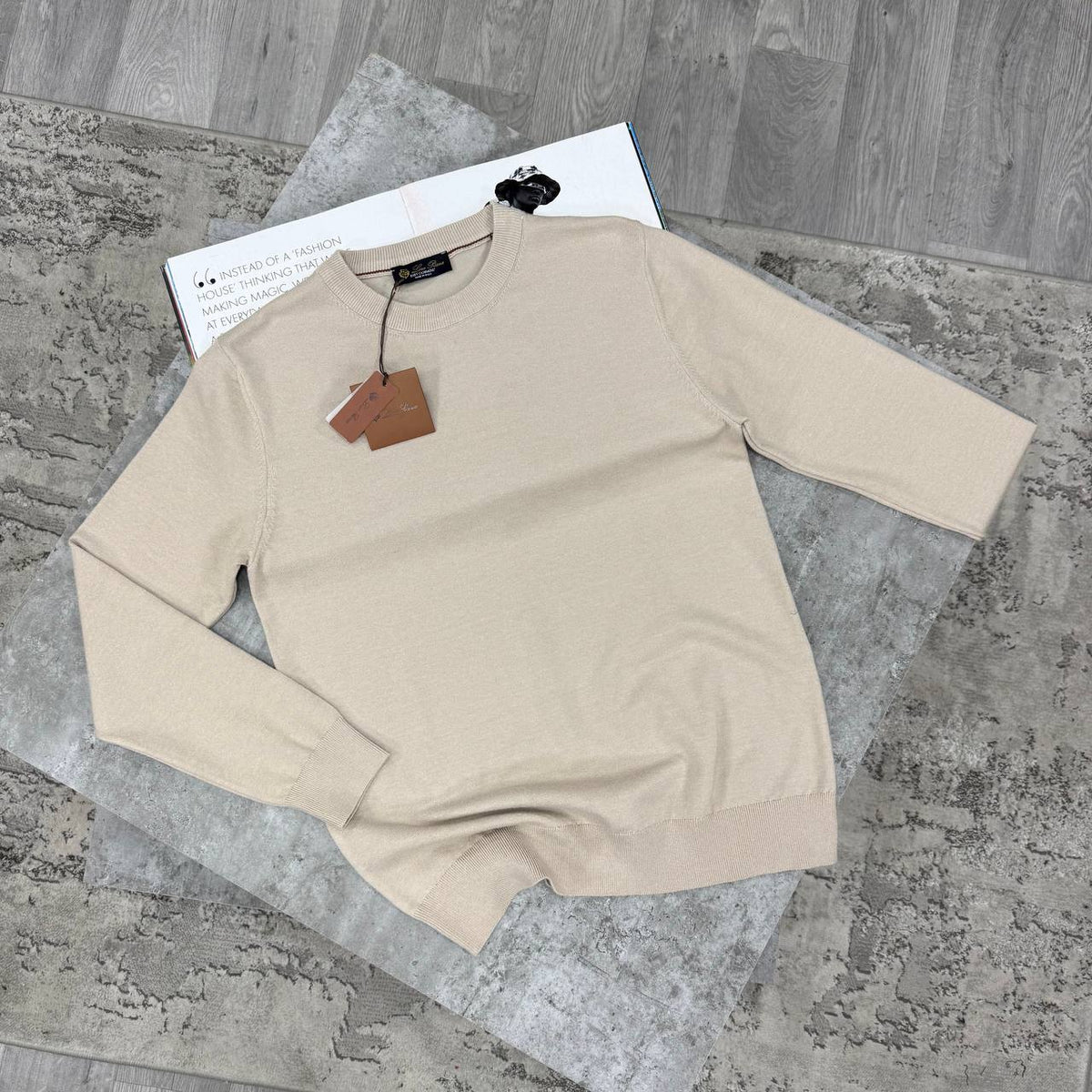 SUPER CLON LOR PIANA KNITTED SWEAT jay0809