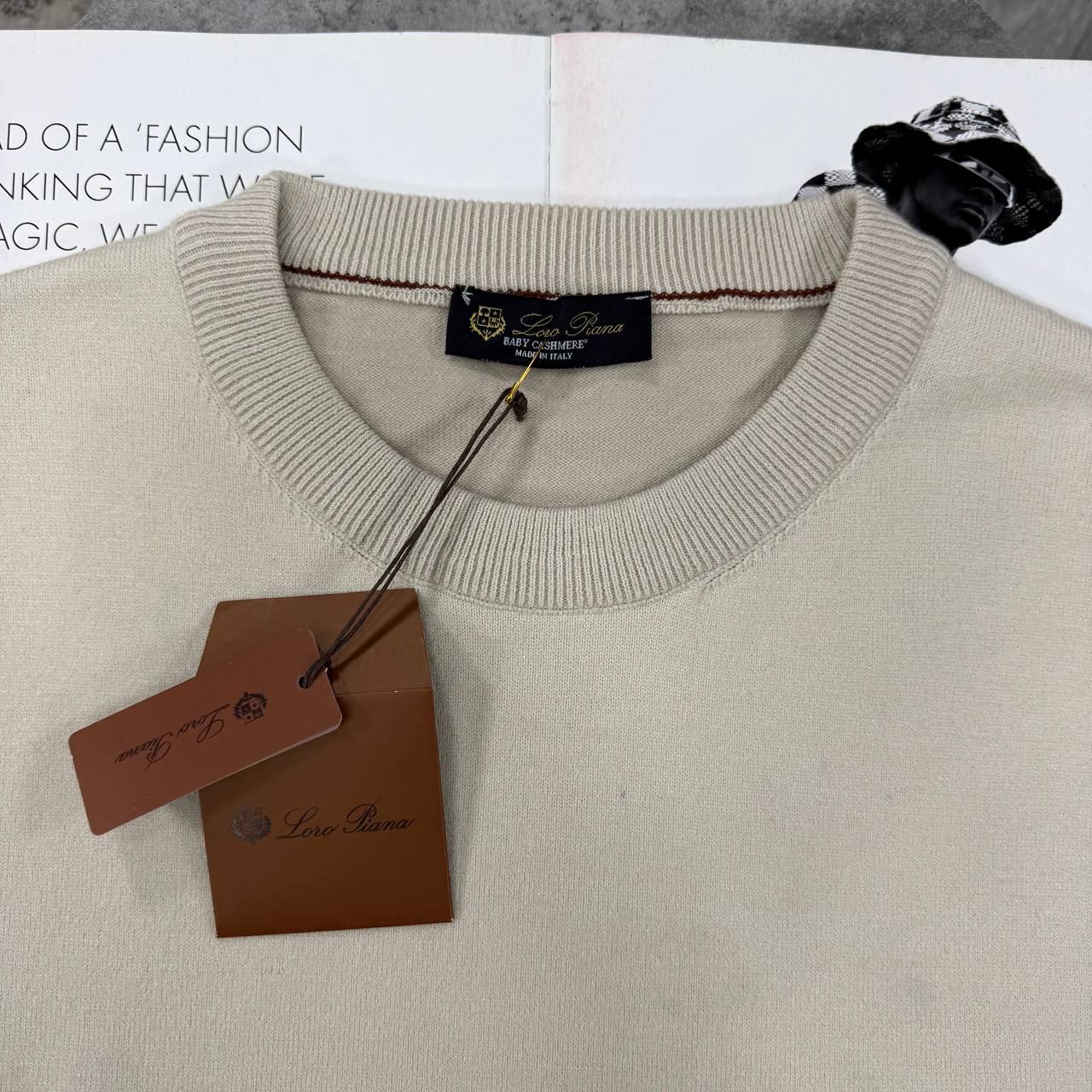 SUPER CLON LOR PIANA KNITTED SWEAT jay0809
