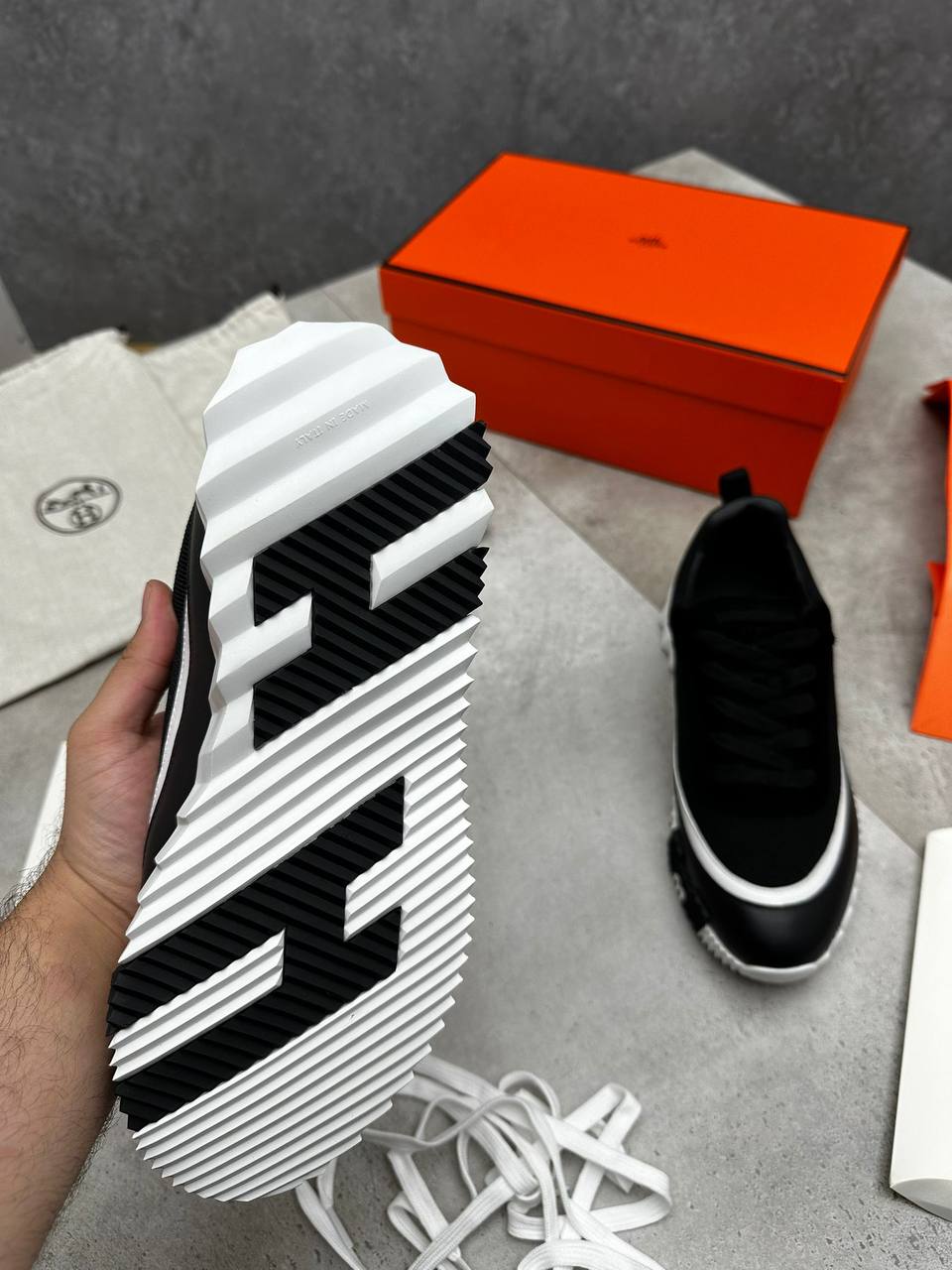 SUPER CLO HERMES TRAINERS am0909