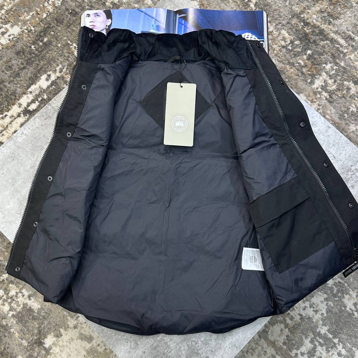 Superclon quality Canada goos body warmer ha0809