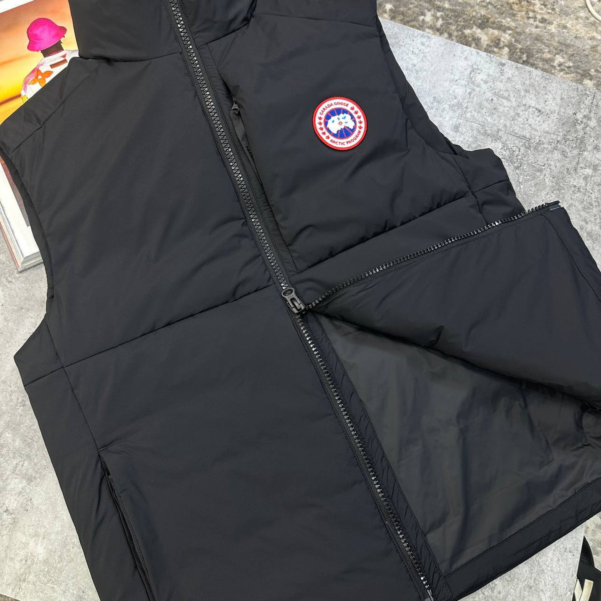 Superclon quality Canad goose body warmer ha0809