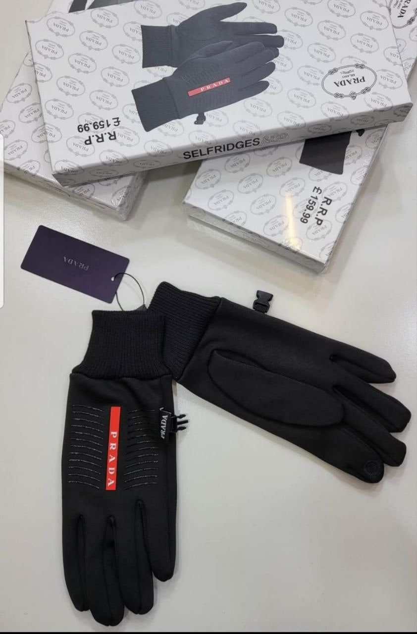 QUALITY PRAD BEANIE + GLOVES SET ak1209