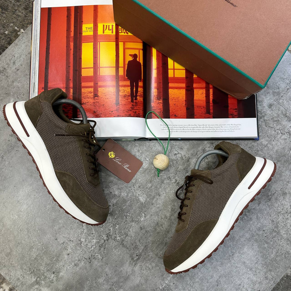 Superclon quality Lor piana Trainers ha1109