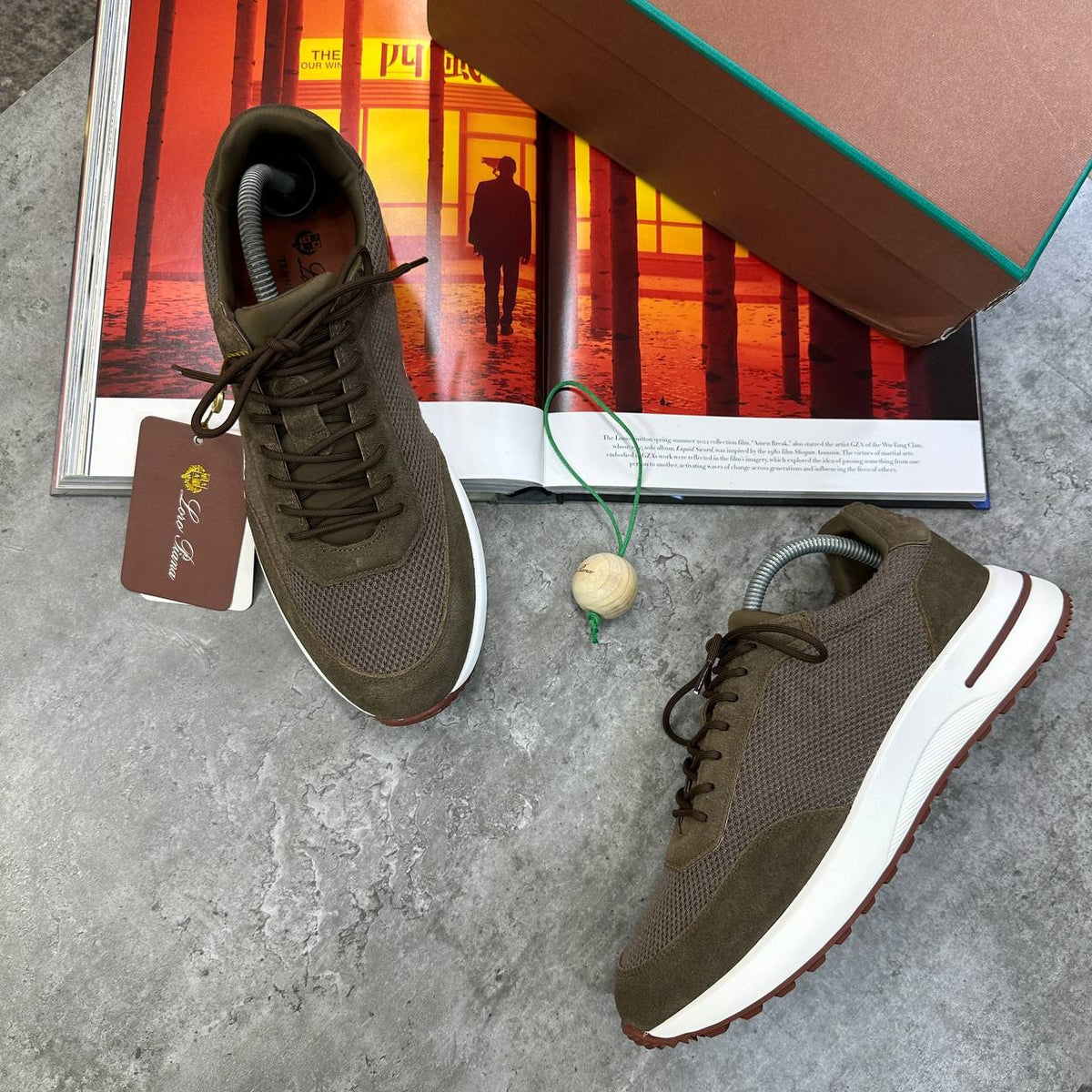 Superclon quality Lor piana Trainers ha1109