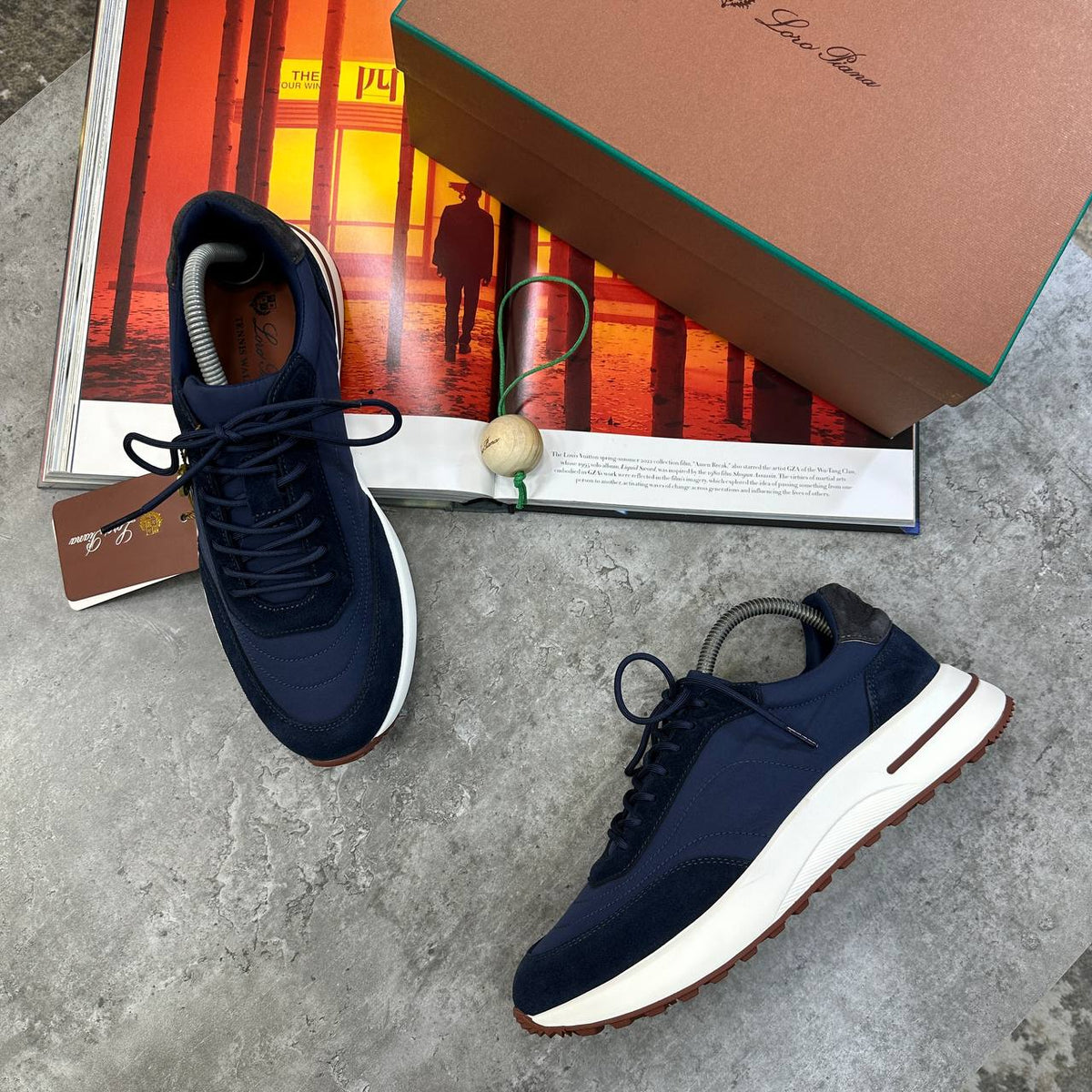 Superclon quality Lor piana Trainers ha1109