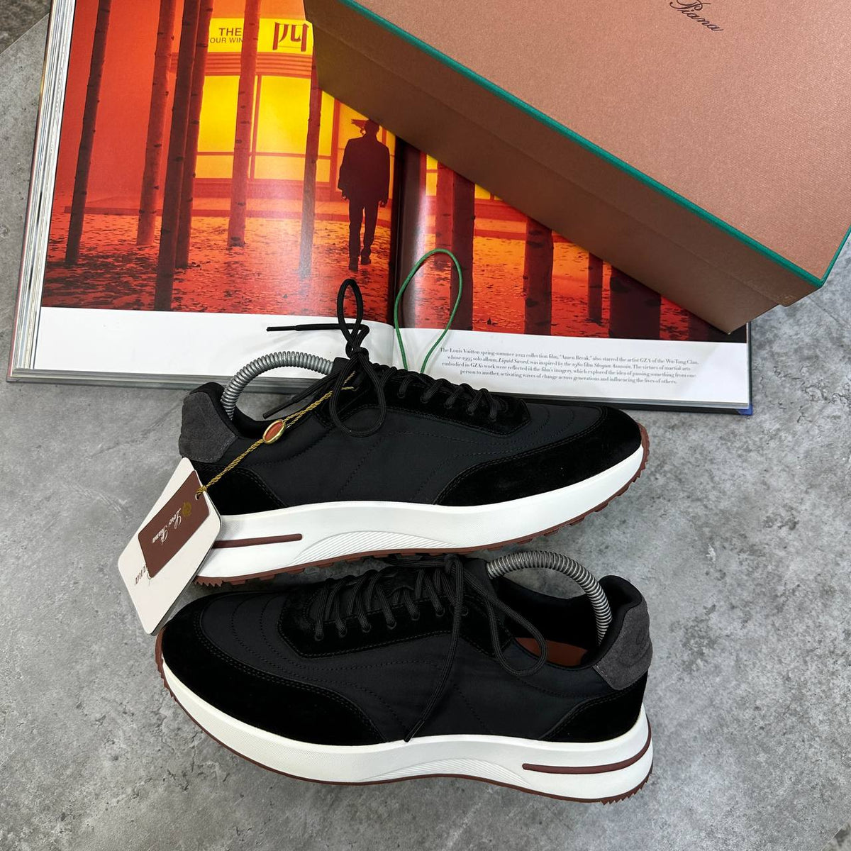Superclon quality Lor piana Trainers ha1109
