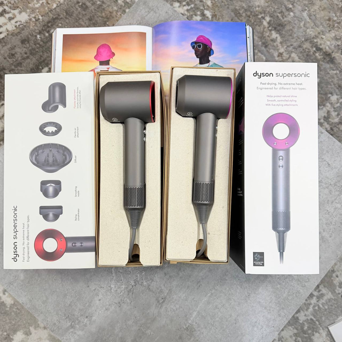 Superclon quality Dyso supersonic hair dryer with full packaging ha1109