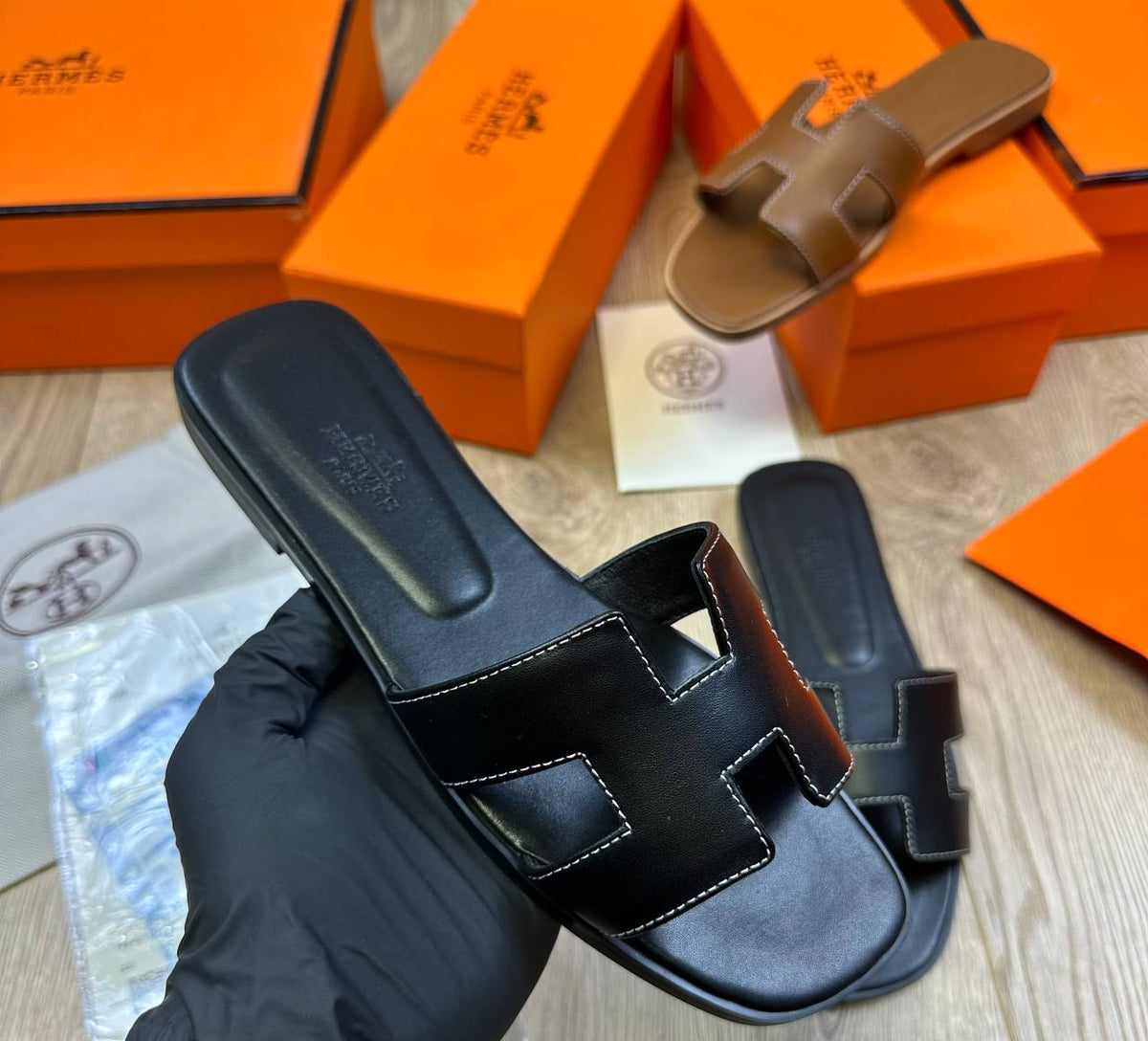 Herme SANDALES WITH Boxed to1209