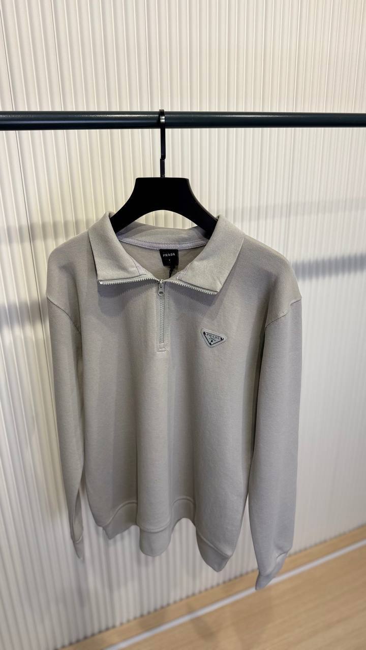 Prad half-zip men's pique sweatshirt to1209
