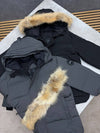 SUPER CLON CANAD GOOS JACKETS WITH REAL FUR am1309