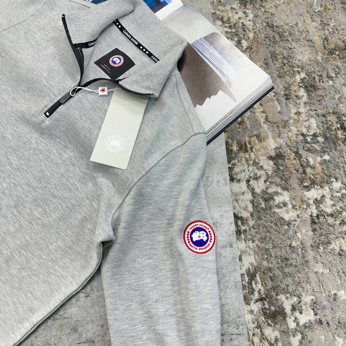 Superclon quality Canad goos half zip jumper ha1309