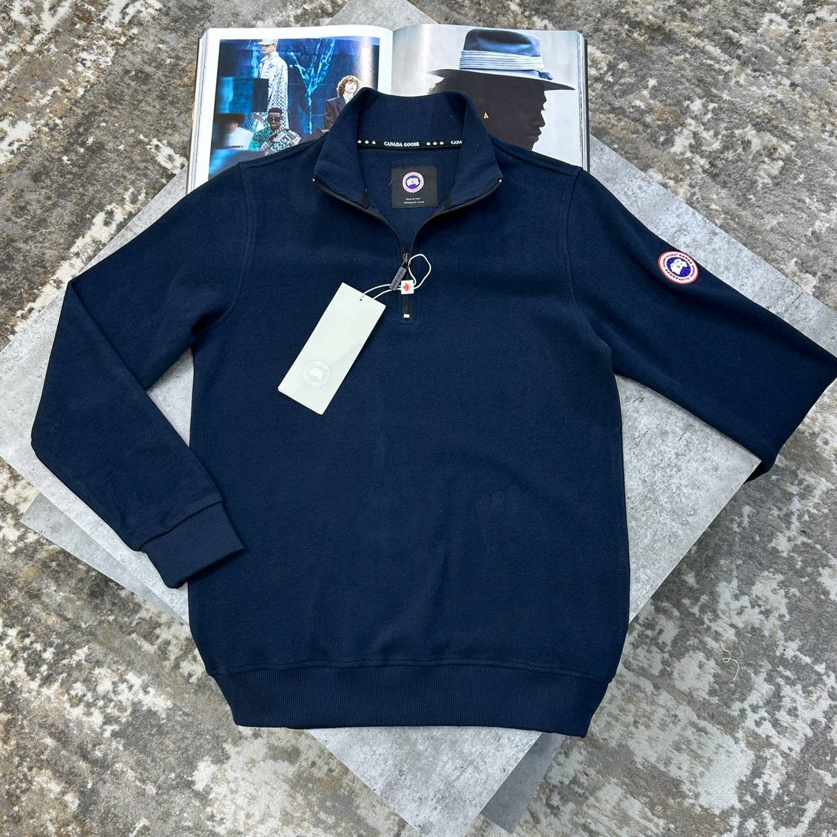 Superclon quality Canad goos half zip jumper ha1309