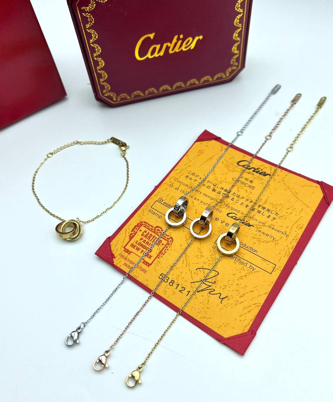 Cartie  braclet with box and carrier bag sa1509