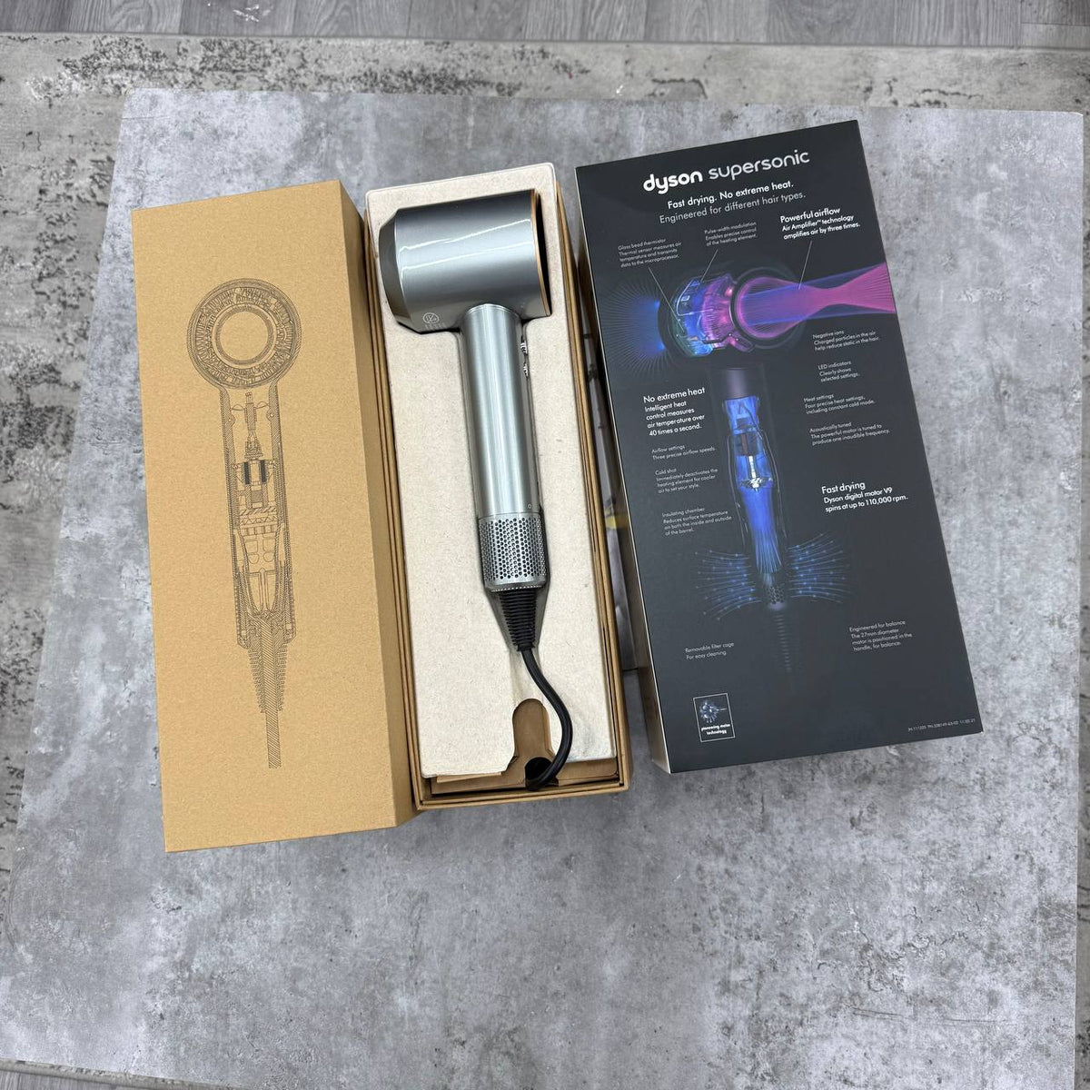 SUPER CLON DYSON SUPERSONI HAIR DRYER WITH FULL PACKAGING ETC jay1509