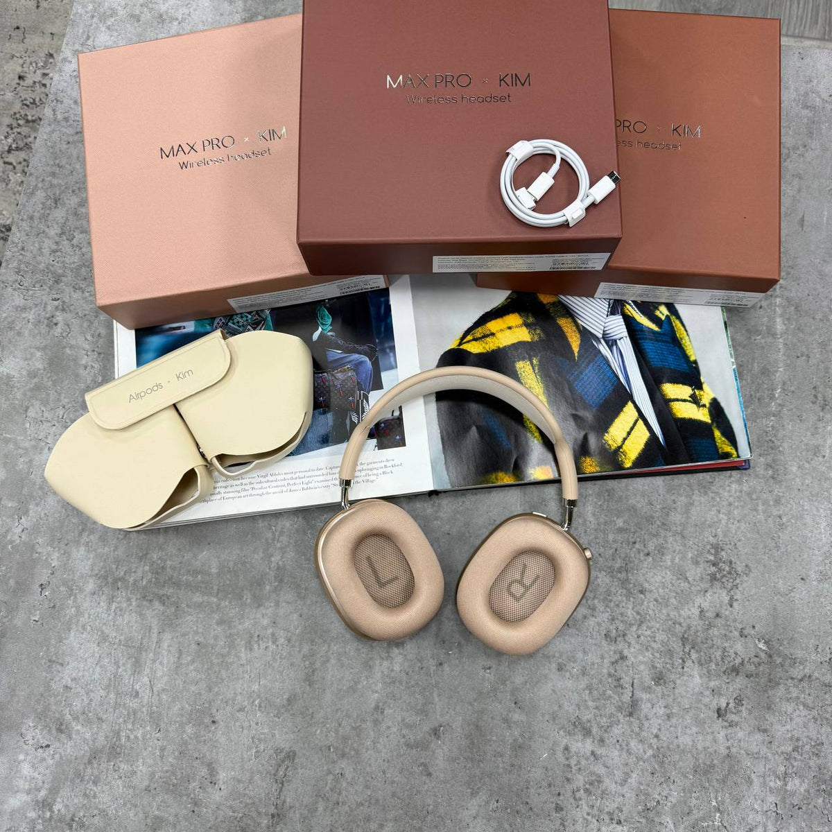 SUPER CLON AIRPODS MAX PRO KIM ADDITION jay1509