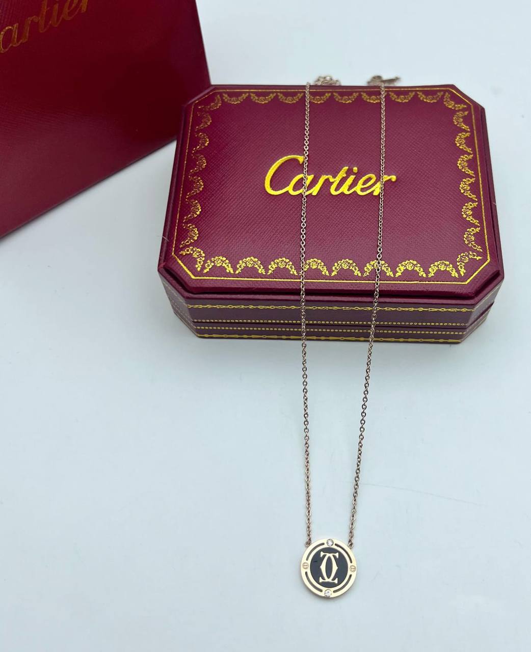 Women’s necklace set with box and carrier bag sa1509