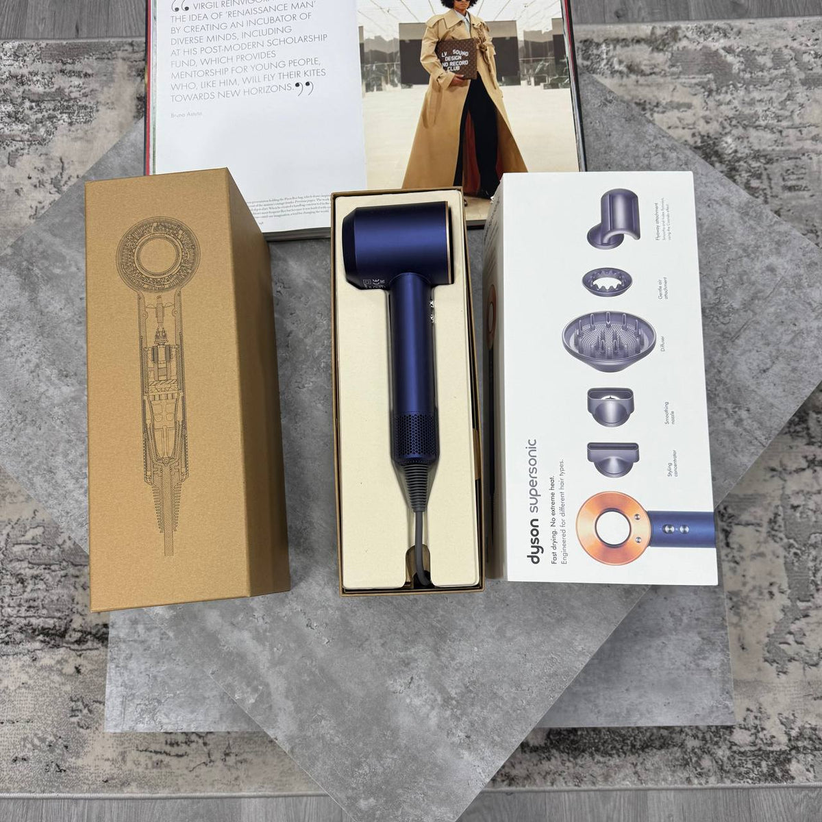 SUPER CLON DYSO SUPERSONI HAIR DRYER WITH FULL PACKAGING ETC jay1409