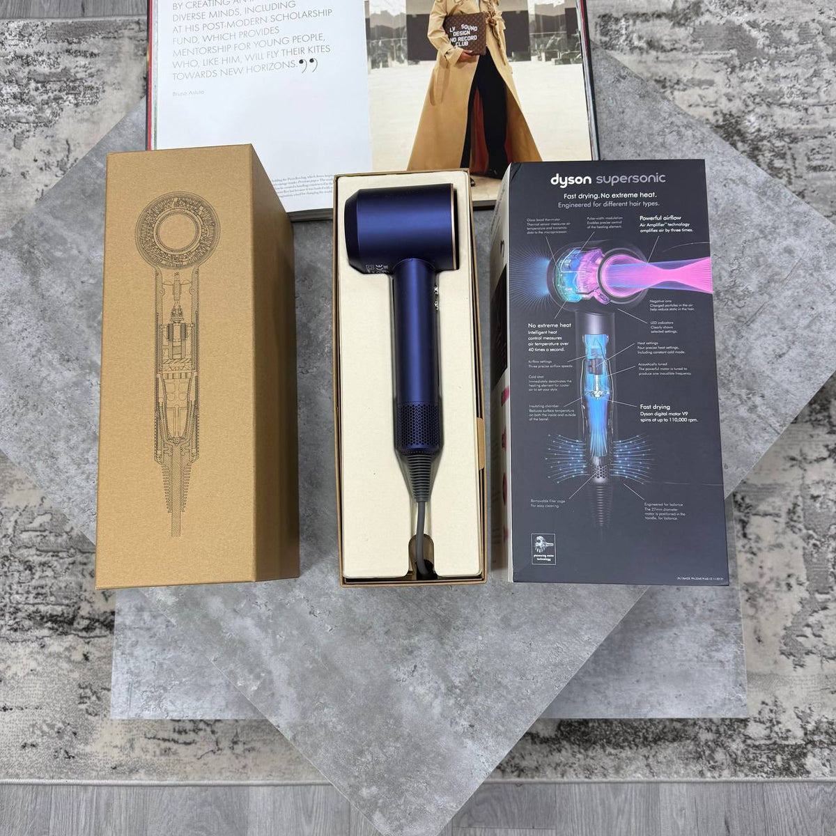 SUPER CLON DYSO SUPERSONI HAIR DRYER WITH FULL PACKAGING ETC jay1409