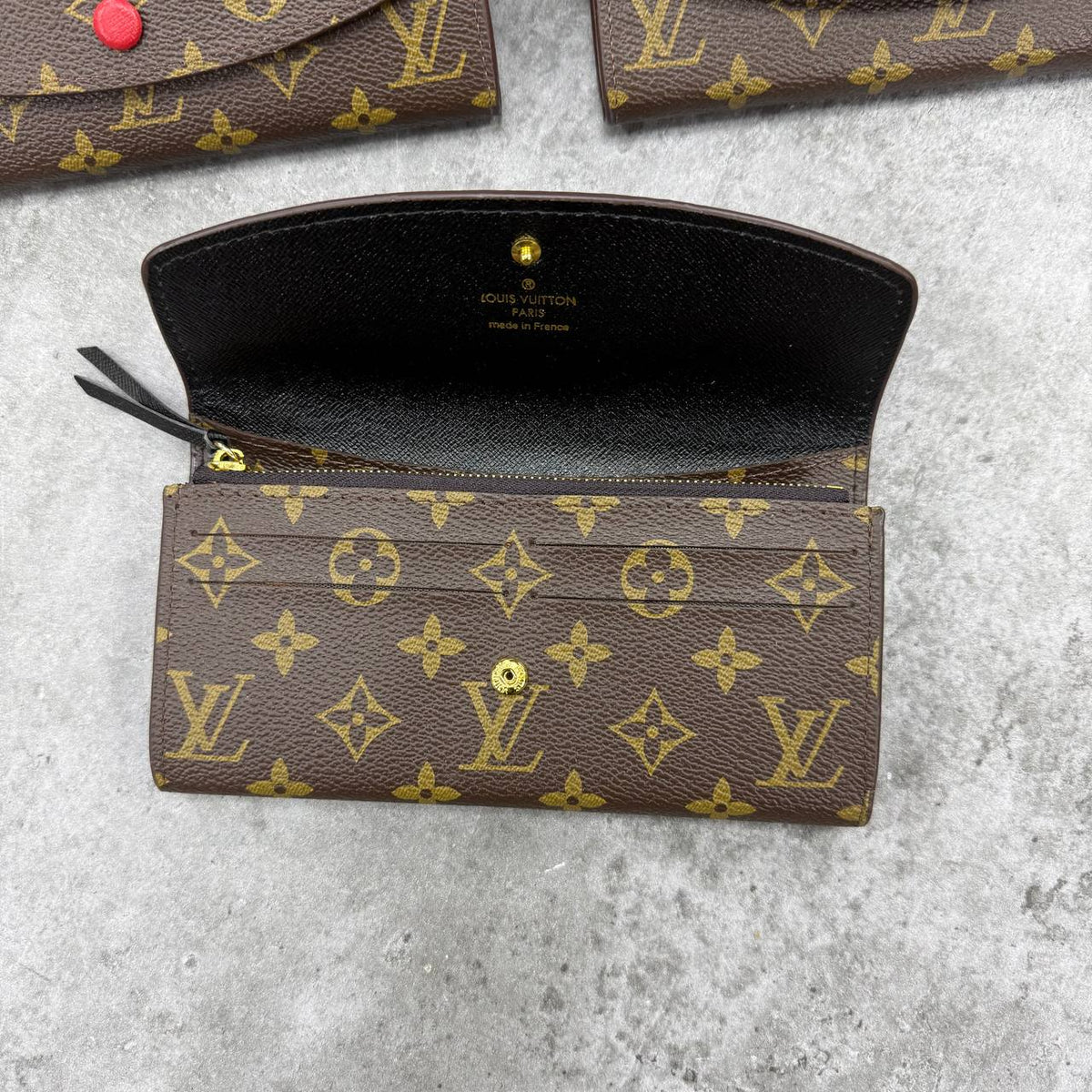 SUPER CLON LV LADIES WALLET WITH BOX ETC jay1509