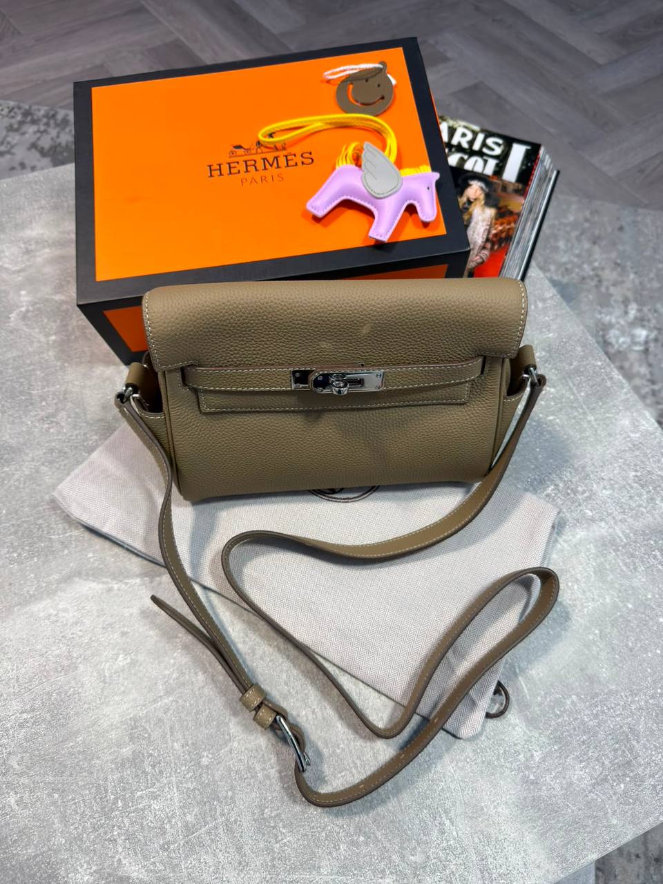 Super Clon Herme Mens Bag  Boxed and Packaged aj1609