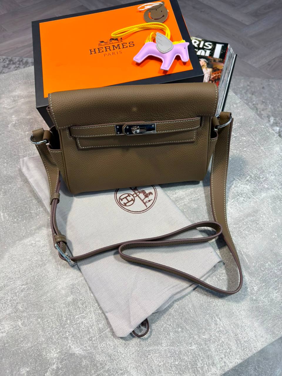 Super Clon Herme Mens Bag  Boxed and Packaged aj1609