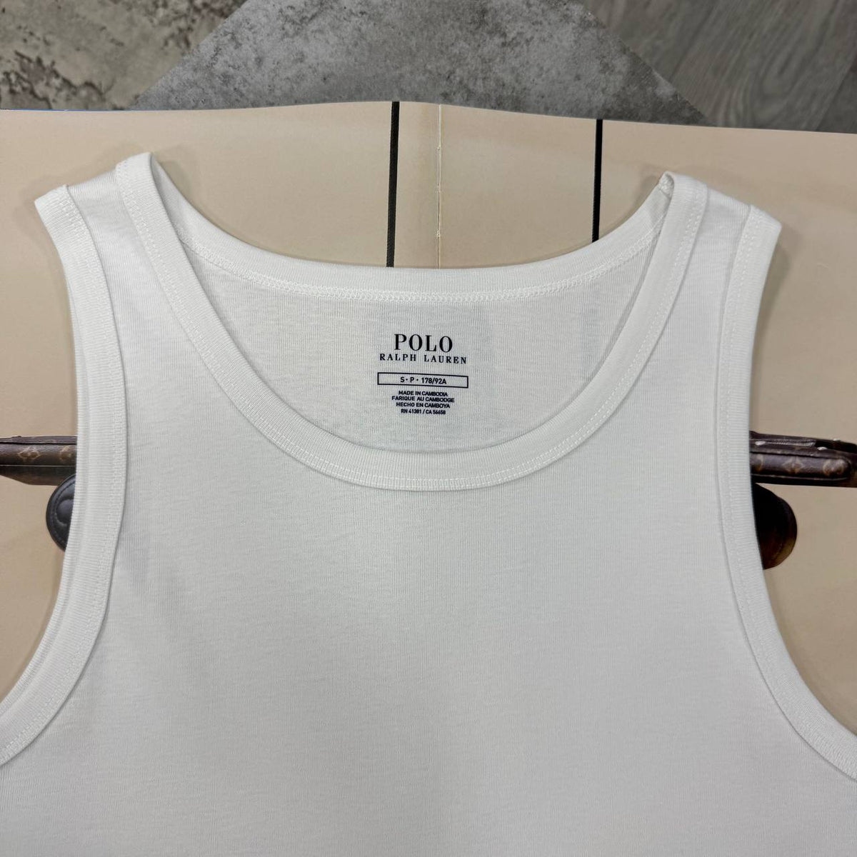 SUPER CLON RALP LAURE CLASSIC COTTON TANK 2 PCS IN A PACK jay1408