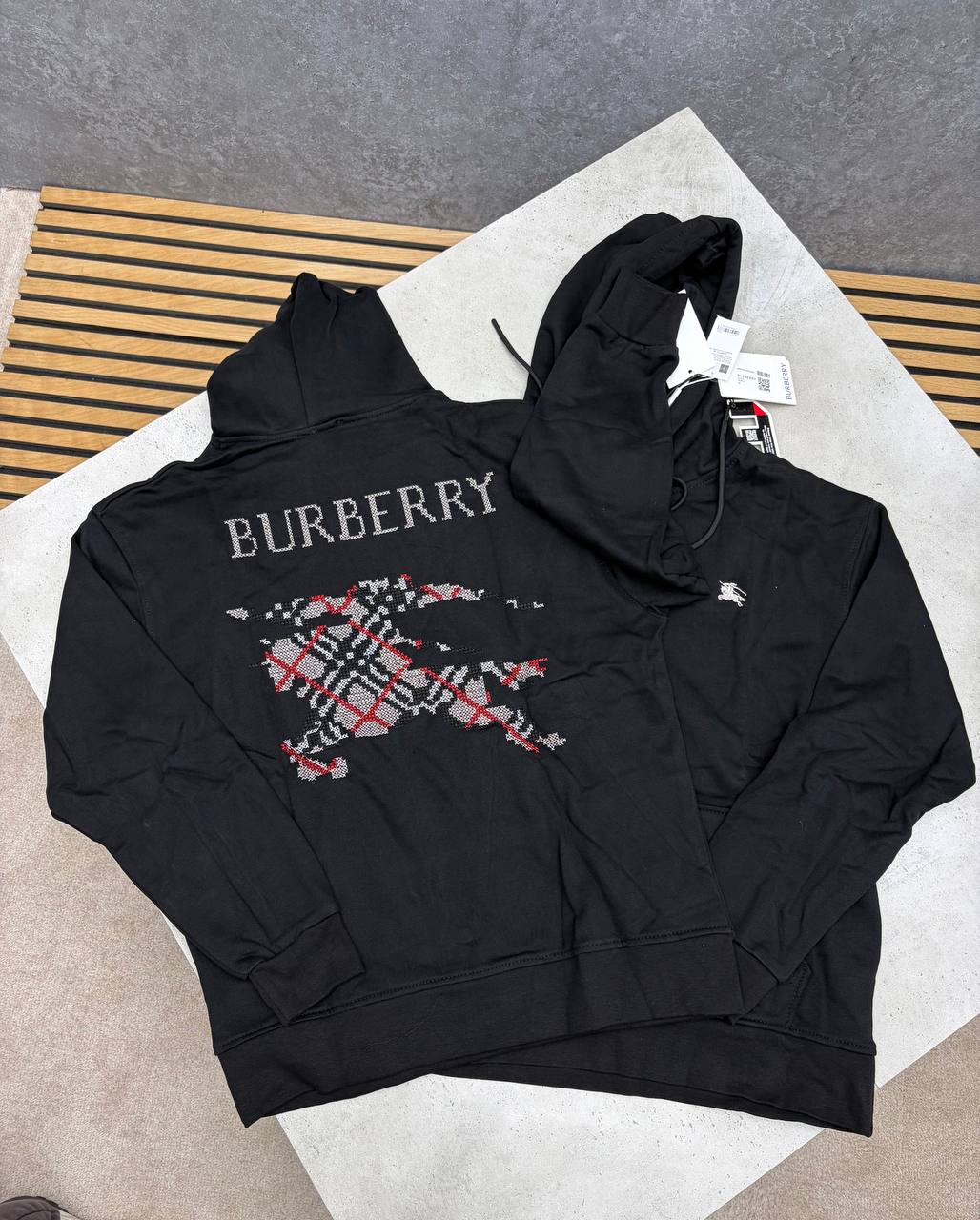 HEAV FABRIC BURBERR HOODIE am1809