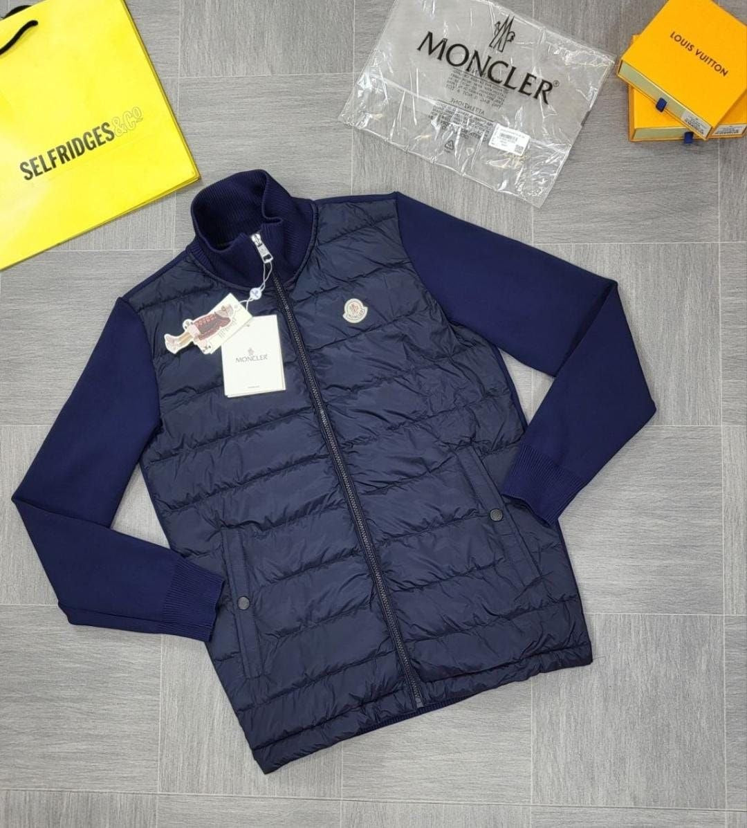 SUPERCLON QUALITY MONCLE HYBRIDS JACKET ak1809