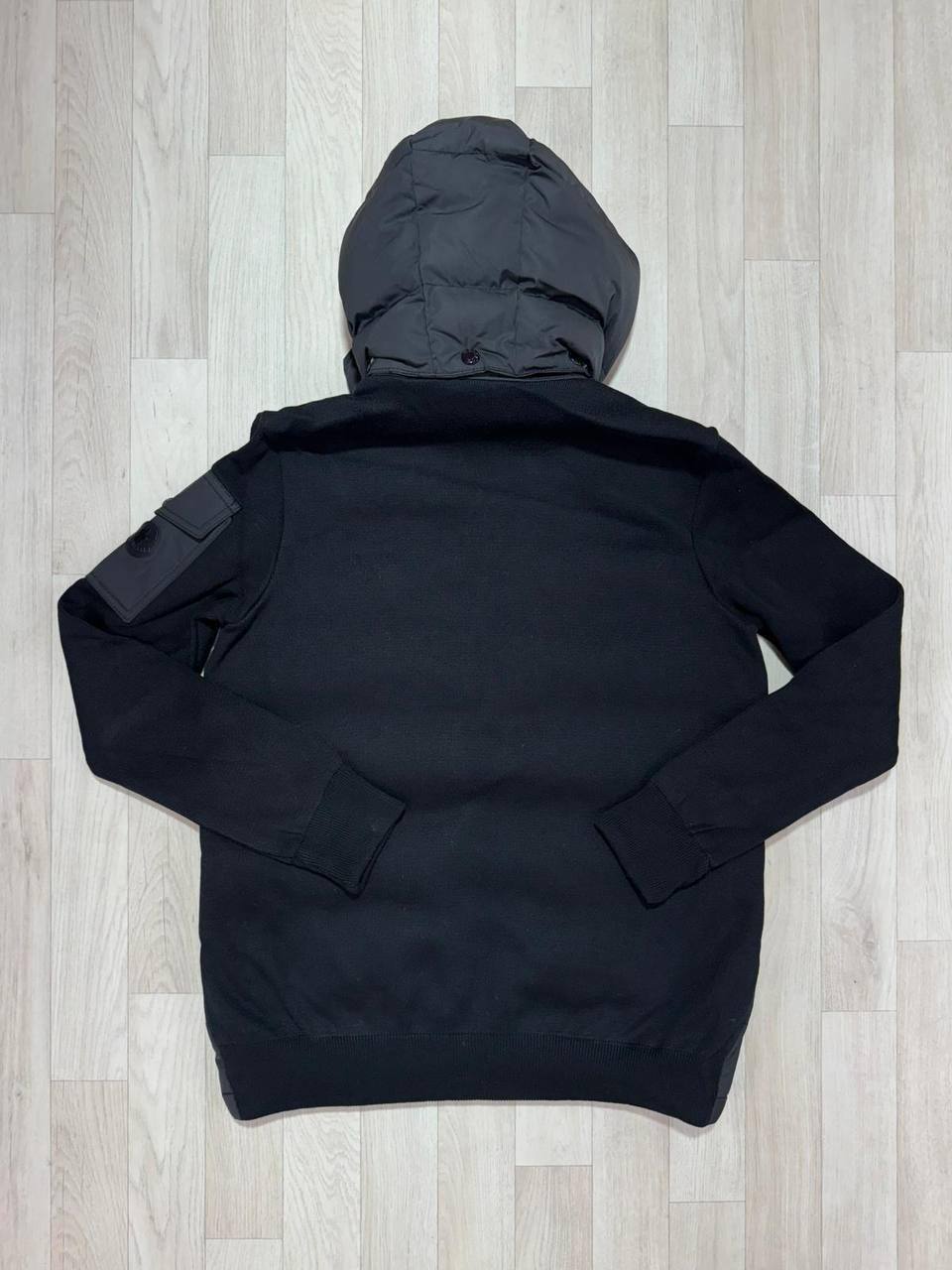 Moncler detachable hood knitted cardigan jj1909
