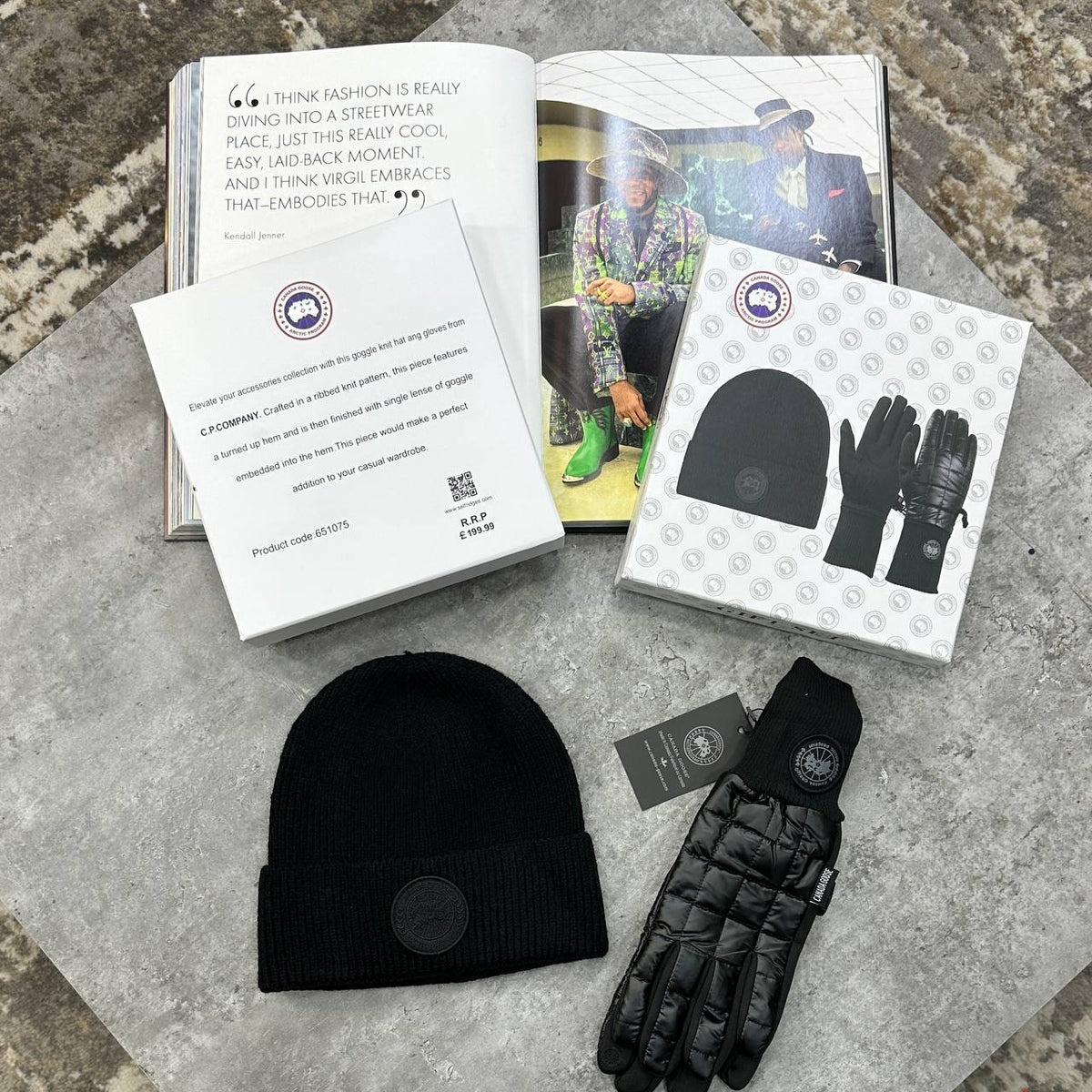 Top quality Moncle hat and gloves set ha1909